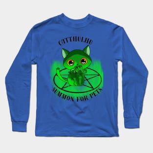 Catthulhu Long Sleeve T-Shirt